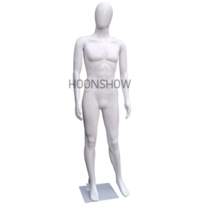 หุ่นพลาสติกเต็มตัวชาย มีหัวหน้าอวกาศ สีขาว MA-2W