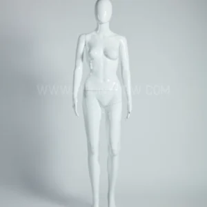หุ่นพลาสติกเต็มตัวหญิง มีหัวหน้าอวกาศ สีขาว FA-7W